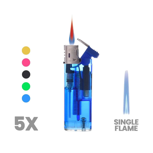 5x Accendino Prof Slidecap